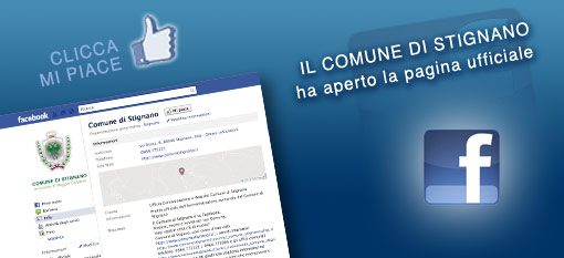 Clicca mi piace sulla nostra Pagina Ufficiale